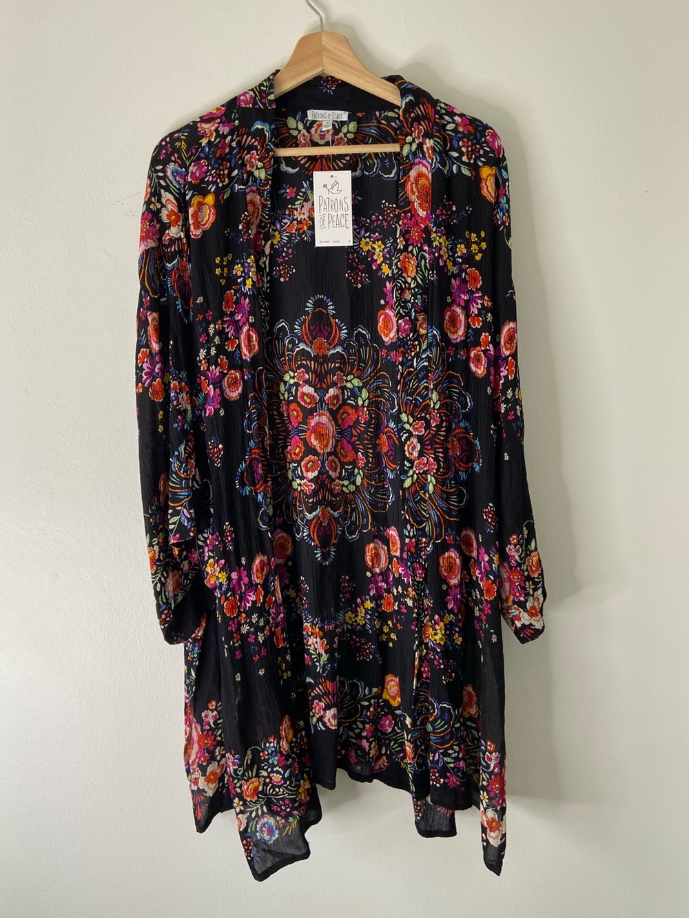 Patrons of Peace Floral Kimono